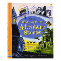 Usborne write your own adventure stories cultivate young writers English literature creation guidance writing reference books English original imported childrens books