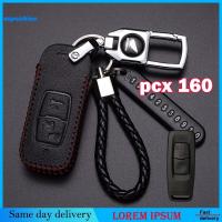 【XPS】HONDA Pcx 160 Remote Key Leather Case Cover Pcx 160 Remote Cover Motorcycle Accessories