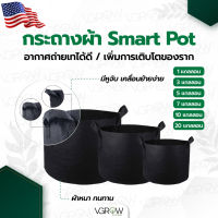 [Ready stcok]⭐⭐⭐⭐กระถางผ้าปลูกต้นไม้ Smart Pot ของแท้ ขนาด 1 , 3 , 5 , 7 , 10 , 20 แกลลอน เนื้อผ้าหนา ทนทาน กระถางผ้า⭐⭐⭐⭐⭐⭐ส่งฟรี