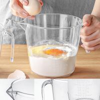 300/600/1000ml Measuring Cup Transparent Pour Spout Graduated Metering Cup Visual Scale Liquid Measure Kitchen Lab Tool