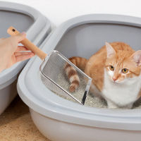 สัตว์เลื้อยคลาน Scoop Cat Litter Box Shovel Litter Litter Shovel Spoop Litter Litter Litter ในร่ม