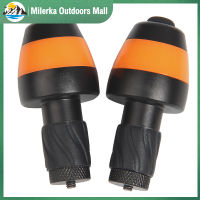 Milerka Outdoors Mall】ไฟ Led ปลายบาร์จับจักรยาน1คู่สัญญาณเลี้ยวคงที่สำหรับจักรยานเหมาะกับทุกจักรยานถนน