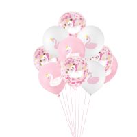 10pcs White Pink Graceful Swan Latex Balloon for Birthday Party Wedding Decorations Baby Shower Girl Theme Party Supplies globos