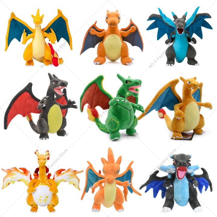 10 Mega Charizard Plush Toys Mega Evolution X & Y Charizard Plush