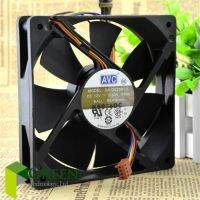 The original DA12025B12L 120MM 1225 12025 120x120x25MM 12x12x2.5CM Chassis fan with Ball bearing 12V 0.3A 4PIN