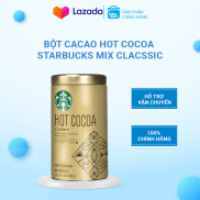 Bột Cacao Hot Cocoa Starbucks Mix Clacssic 850G date 01 2024