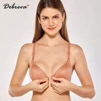 【jw】✾  Womens Underwire Lightly Lined Plunge Racerback Front Closure