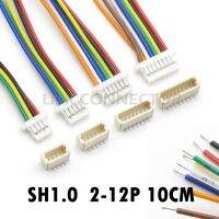 【Best-Selling】 Lucky Hub 10ชุดขั้วต่อ JST 1.0มม. พร้อมสายเคเบิลซ็อกเก็ตตัวผู้แนวตั้ง SMD 28AWG 10ซม. 2 P 4P 5P 6P 7P 8P 9P 10P 11P 12พิน