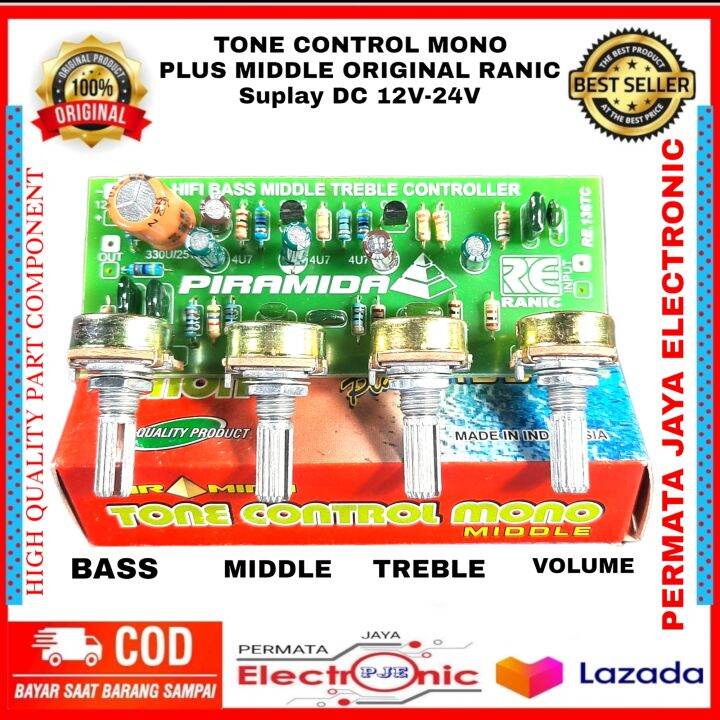 Tone Control Hifi Mono Plus Middle Original Ranic | Lazada Indonesia