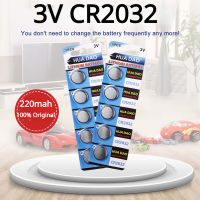 5-20Pcs Original Cr2032 Dl2032 Ecr2032 Br2032 2032 Cr 2032 3V เซลล์แบบเหรียญใช้งานได้ยาวนานสำหรับนาฬิกาของเล่น