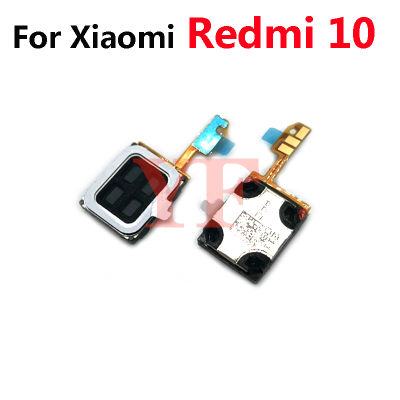 2ชิ้นสำหรับ Xiaomi Redmi 10 7A 8A 8 9 9C 9T Nota 7 8 9 Pro 9T 10 4G 5G 10T ลำโพง Inga ด้านบนลำโพงหูฟังสายเคเบิลงอได้ Penerima