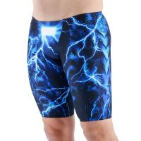 【CW】 Mens Swim Trunks Lycra Pattern Beach Shorts Dry Masculino Pantalones Jammer Surfing Pants Safety Knickers