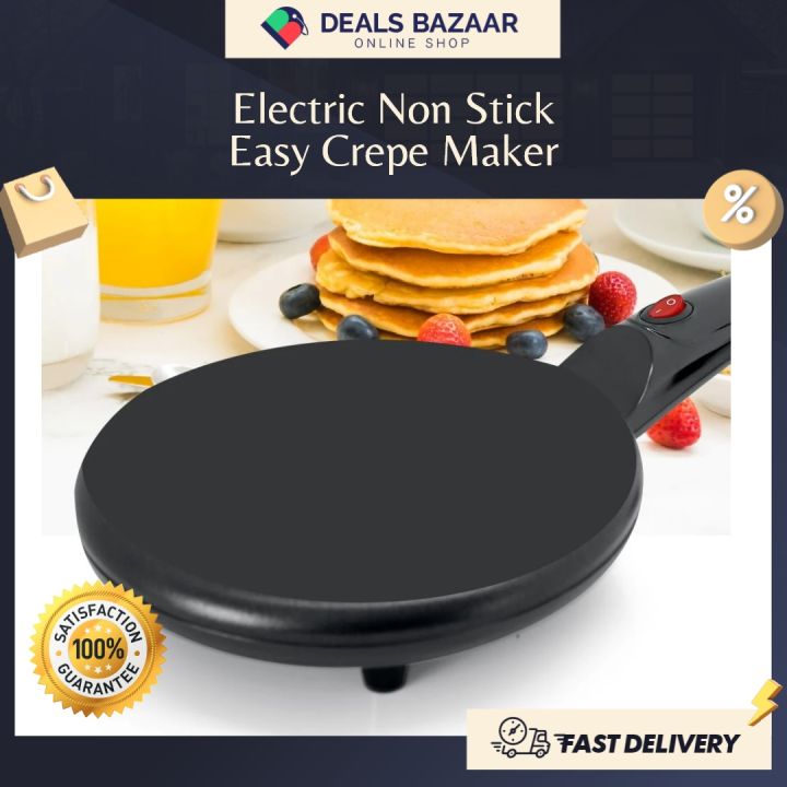 Deals Bazaar - Electric Non Stick Easy Crepe Maker | Lazada Ph