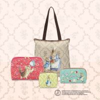 Lesportsac การ์ตูนกระต่ายจำกัดกระเป๋าเครื่องสำอาง 7121 ถุงเก็บของอเนกประสงค์ถุงลมเบาะขนาดเล็ก 6701