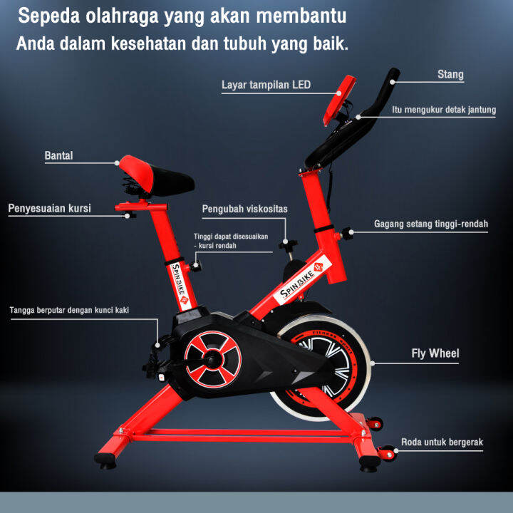 sepeda statis spinning bike