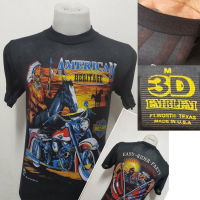 เสื้อผ้าบางฮาเลย์ Harley-Davidson ผ้ามุ้งบางใส่สบาย สไตล์วินเทจ ป้ายVintage 3D EMBLEM [ S M L XL ]