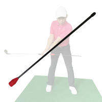 Aternee การฝึกฝนวงสวิงกอล์ฟ Aid Swing Trainer Stick กอล์ฟบิ่น Practice Aid