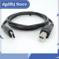 Dgdfhj Shop 1m USB-C Type-c Male to USB B Type Male Data Cable connector extend Cord for Cell Phone Printer Electronic organ Wholesale