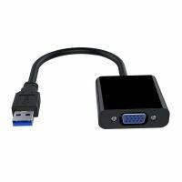 UINN USB 2.0/3.0ถึง VGA ตัวแปลงอะแดปเตอร์หลายจอการ์ดจอภายนอก