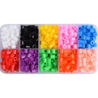 JINLETONG 900Pcs hama beads set Fuse beads 5mm DIY educational toys Kids 3D puzzles fuse beads pegboard sheets ironing paper
