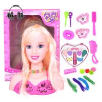 MIA ตุ๊กตาบาบี้ barbie Barbiestyle เกมเพลย์เฮาส์เจ้าหญิงสาวของขวัญที่ดีแปลกใหม่แบบทำมือเล่นเป็นเจ้าหญิงหุ่นฝึกจัดทรงผมแต่งหน้าชุดเจ้าหญิงแต่งตัวของเล่นเด็กตุ๊กตาแปรงแต่งหน้าผมของเล่น