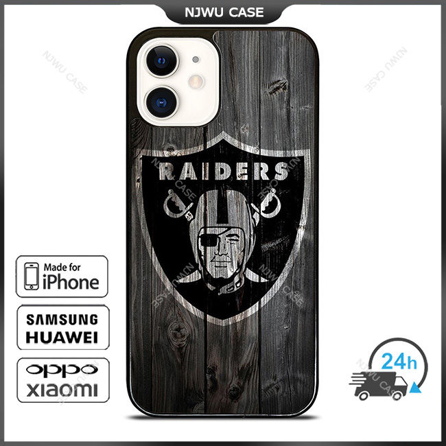 oakland-riders-wood-phone-case-for-iphone-14-pro-max-iphone-13-pro-max-iphone-12-pro-max-xs-max-samsung-galaxy-note-10-plus-s22-ultra-s21-plus-anti-fall-protective-case-cover