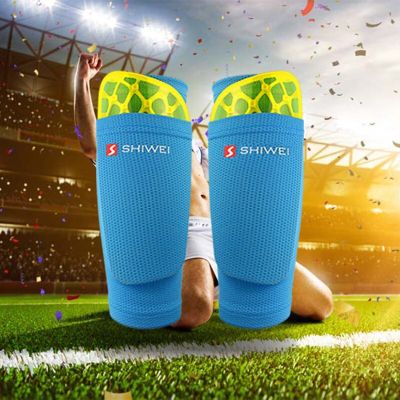 ：“{—— Football Sockets Fixed Set Football Socks Leggings Sock Sock Insert Board  Competition Professional Protective Socks
