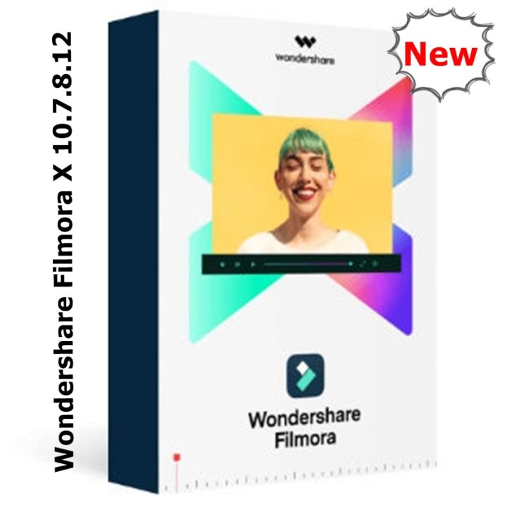 Wondershare Filmora X 10.7.8.12 (Win/Macos) ตัวเต็ม ถาวร โปรแกรม  ตัดต่อวิดีโอ ครบวงจร พร้อมวิธีติดตั้ง | Lazada.Co.Th