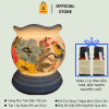 Lamp rushed senior essential oil ceramic bowl buddhist very rushed crystal - ảnh sản phẩm 6