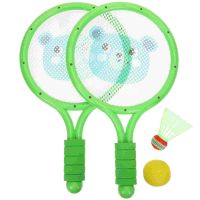 Badminton Racket Set Kids Tennis Toy Portable Rackets Sports Interactive Mesh Racquet Outdoor Racquetball Children Play Game