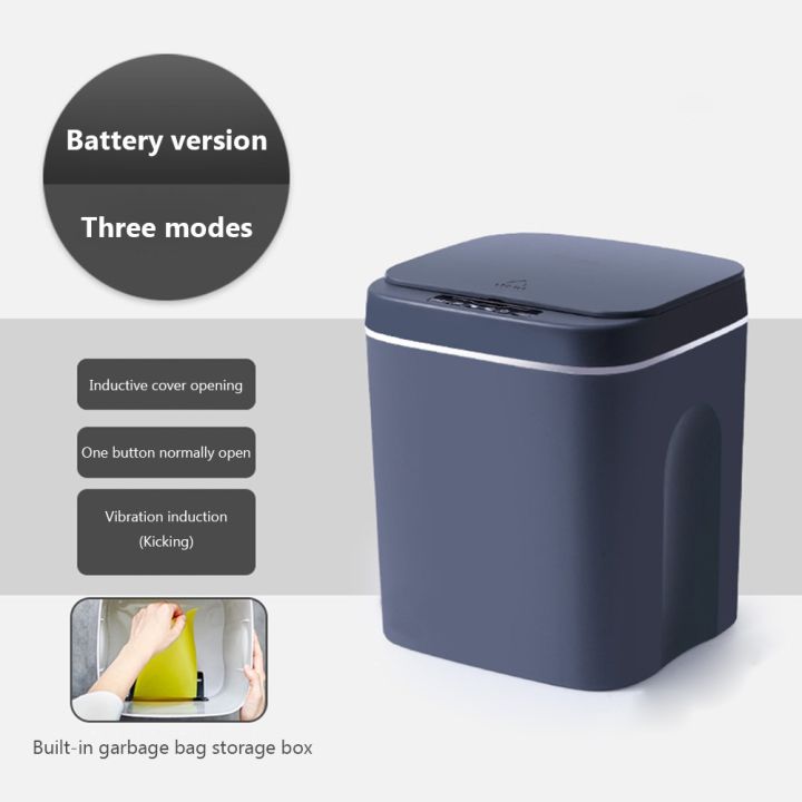12-16l-smart-trash-can-automatic-flap-garbage-storage-box-electric-waste-bin-rechargeable-for-kitchen-bathroom-recycling-trash