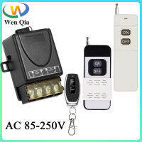 WenQia 433ความถี่วิทยุเมกกะเฮิร์ต220V 230V 240V 30A ตัวรับสัญญาณรีโมทคอนโทรลไฟฟ้าสูงและเครื่องส่งสัญญาณระยะไกล (50/1000/2000เมตร) Keyfob สำหรับแสง/ปั๊มน้ำ/พัดลมเปิดปิด