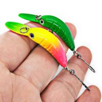 NITA Micro 5ซม. 2.5กรัมลอยได้อุปกรณ์ปลาคาร์พแบบเด้งเทียมเหยื่อแข็ง Crankbait อุปกรณ์ตกปลาลอยเหยื่อล่อปลา