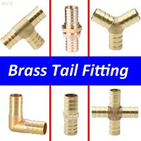 ◈ Copper Pagoda Connector Brass Barb Pipe Fitting 2 3 4 Way Connector for 4mm 5mm 6mm 8mm 10mm 12mm 19mm Hose Water Tube Fittings