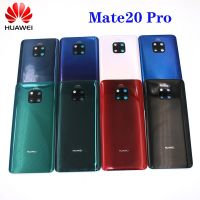 Mate 20 Pro ใหม่อะไหล่ฝาหลังปิดโทรศัพท์กระจก3D สำหรับ Mate20 Pro LYA-L29ซ่อมประตูหลัง