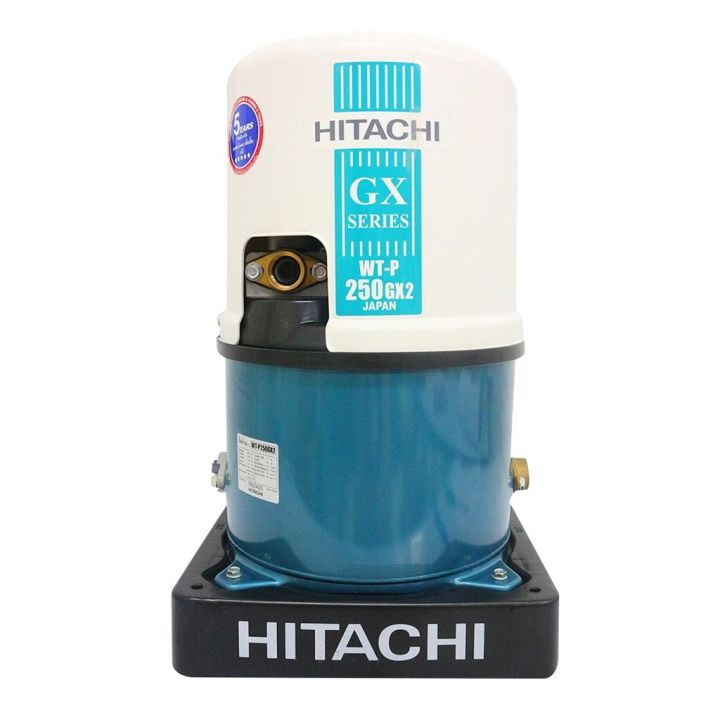 เครื่องปั๊มน้ำอัตโนมัติ-hitachi-รุ่น-wtp250gx2-wt-p250gx2-รับประกันสินค้านาน-5-ปี