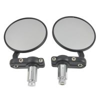 1 Pair of Round Motorcycle Rearview Mirror 22mm Universal Handle Mirror Motorcycle Rearview Mirror Mirrors