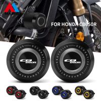 ☁(CB650R สำหรับ HONDA CB 650R 2019 2020เฟรม2021แผ่นกันกระแทก S) ตัวป้องกันตัวเลื่อนเครื่องยนต์เฟรมป้องกันรถเลื่อนล้มป้องกันแผ่นกันกระแทกล้ม