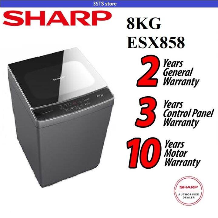 sharp washer esx858