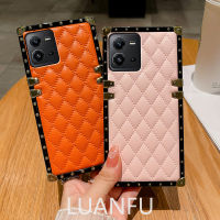 V25เคสสำหรับ Vivo 5G / V25E / V23 5G / V23E เคสหนังสามมิติกันกระแทกฝาครอบเคสโทรศัพท์สแกนลายนิ้วมือ