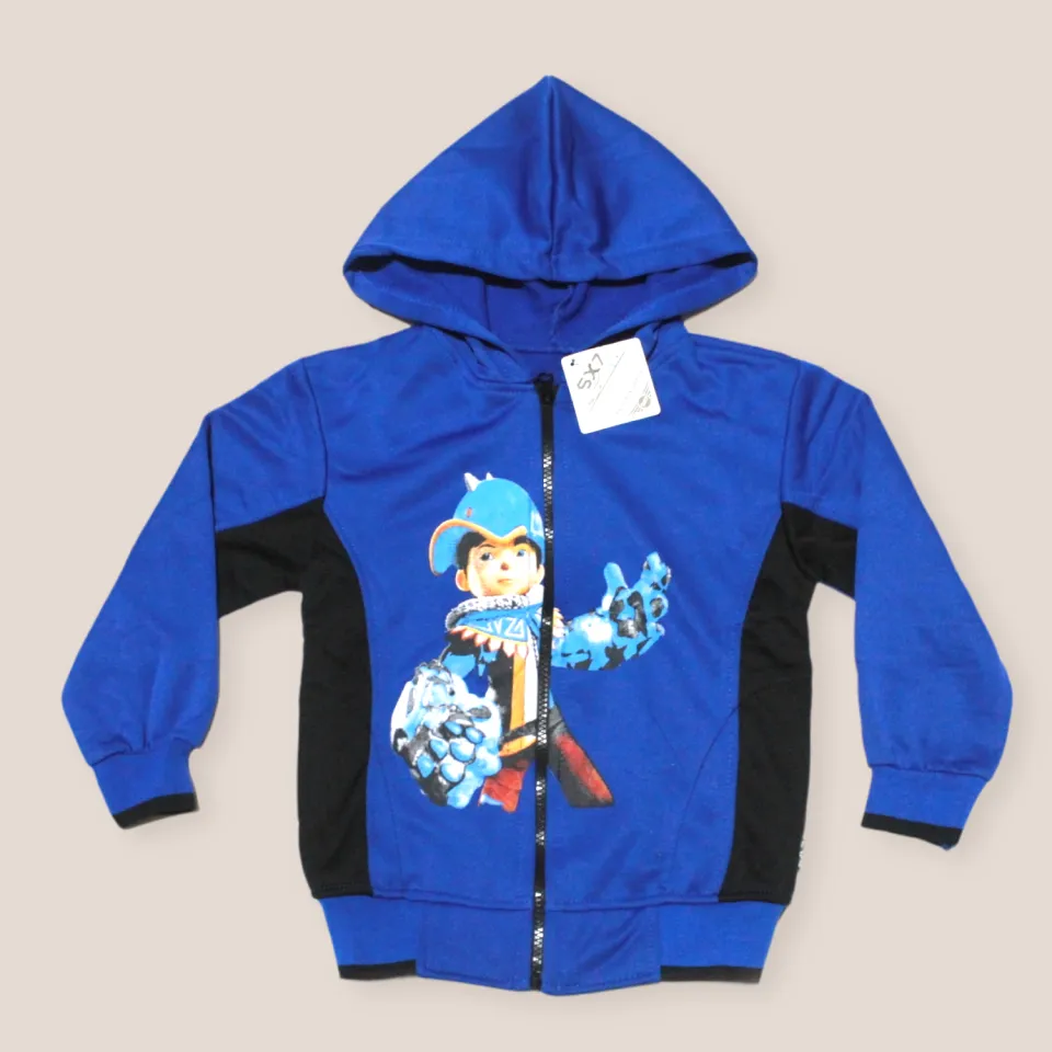 jaket hodie sweater boboiboy size 2 10thn Lazada Indonesia