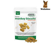 Exotic Nutrition MONKEY BISCUITS (ORANGE) มังกี้บิสกิต อาหารเม็ดลิง รสส้ม 14oz. (0.40kg.) EXP:07/23