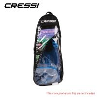 Cressi Fin Bags Flipper Snorkeling Diving Equipment Package Easy Carry Perfect for Mask Snorkel Set