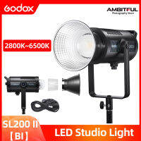 Godox SL200II BI LED Video Light 200W Bowens-mount Daylight Balanced 2800K~6500K  2.4G Wireless X System CRI96 for Photography Interview