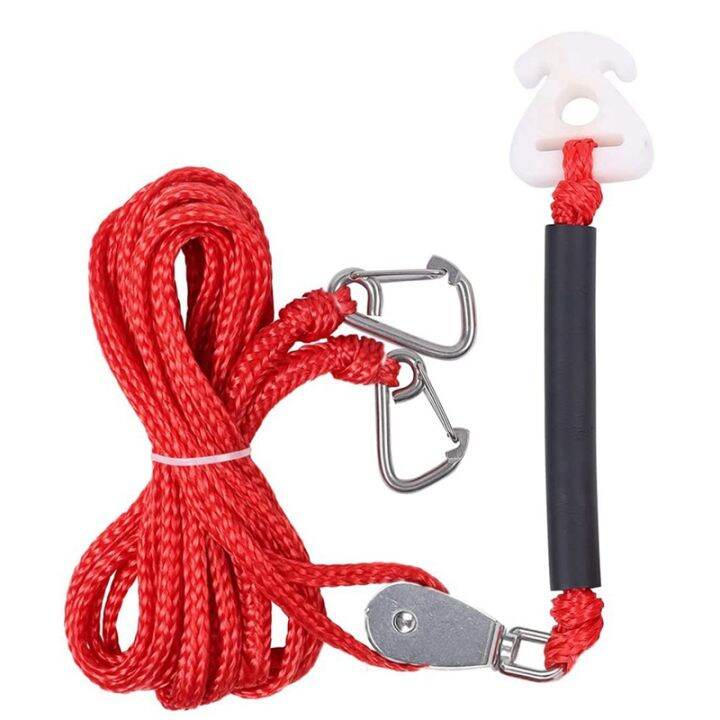 Wakeboard Rope Water Ski Rope 75 Ft 4 Sections with Watersports Boat