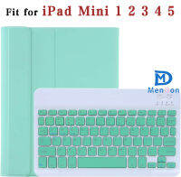 MD สำหรับ iPad รุ่น10th เคสคีย์บอร์ดพร้อมแทร็คแพดแบบมัลติทัช MD การหมุน360องศา7เคสคีย์บอร์ดทัชแพดแบบเรืองแสงสีสำหรับ10th รุ่น10.9นิ้ว iPad 2022สีดำ