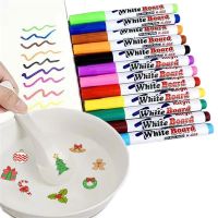 【CC】□○  Magical Painting Whiteboard Markers Floating Ink Doodle Pens Early Education Supplies