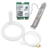 For Intel 9461NGW WiFi Card+Baffle+Antenna Kit 2.4G/5G 802.11AC M2 Key E CNVI Bluetooth 5.0 Wireless Adapter