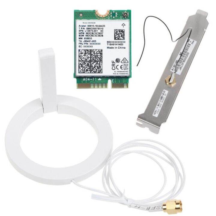 for-intel-9461ngw-wifi-card-baffle-antenna-kit-802-11ac-m2-key-e-cnvi-bluetooth-5-0-wireless-adapter