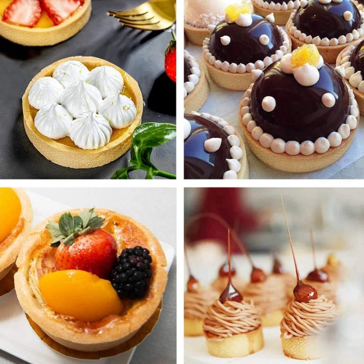 8-pack-stainless-steel-tart-rings-heat-resistant-perforated-cake-mousse-ring-cake-ring-mold-round-cake-baking-tools